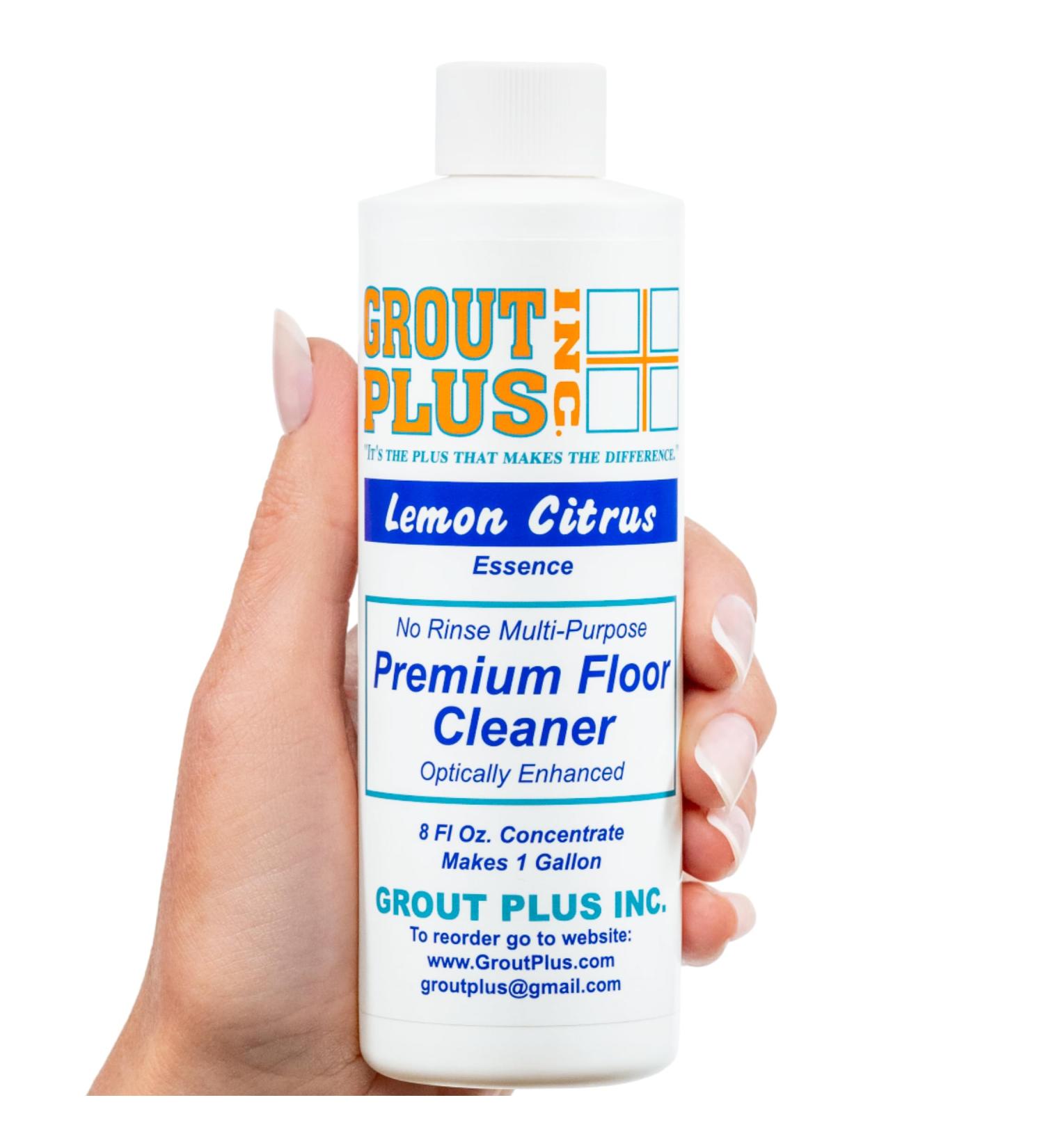 Premium Floor Cleaner - All Purpose Multi Surface Cleaner 3X Strength Neutral pH No Rinse - Lemon Citrus 8 Oz for 1 Gal | International Shipping Available - Buy Online on GoSupps.com