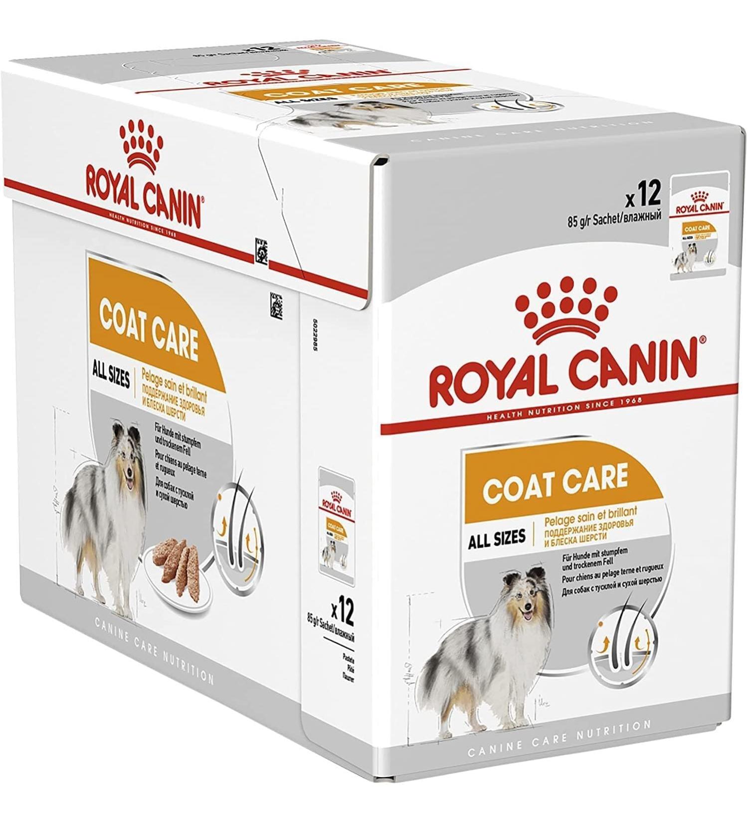 ROYAL CANIN Coat Care Wet - 12 x 85g - Buy Online on GoSupps.com