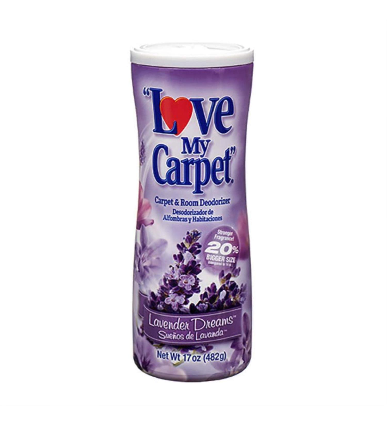 Apple & Cinnamon Love My Carpet Apple Cinnamon Scented Carpet and Room car pet Deodorizer 17 oz.