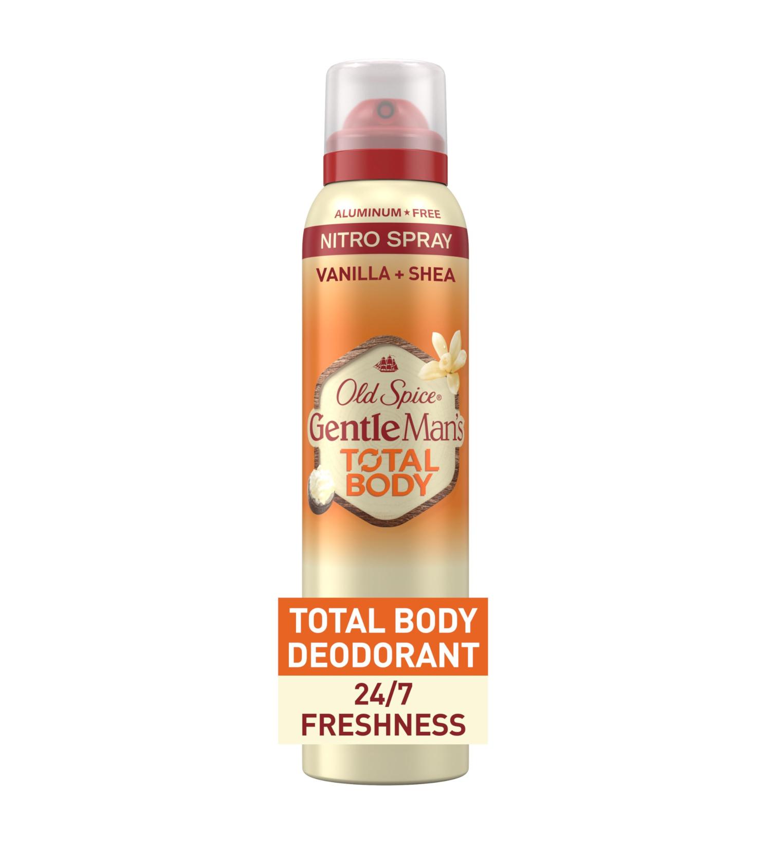 Old Spice Aluminum Free Whole Body Deodorant for Men - Vanilla + Shea 24/7 Freshness - Dermatologist Tested 3.5 oz - Buy Online on GoSupps.com