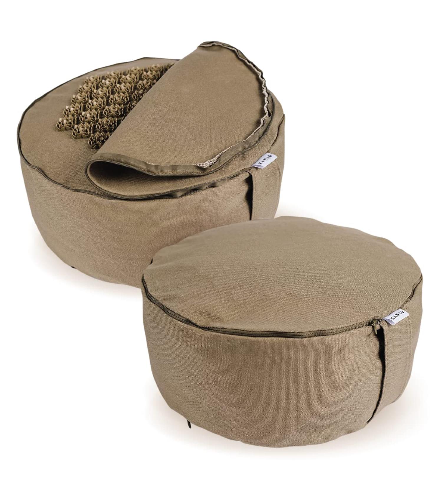 Kanjo Acupressure Floor Pillow | Relieve Stress & Enhance Wellness | International Shipping Available - Buy Online on GoSupps.com