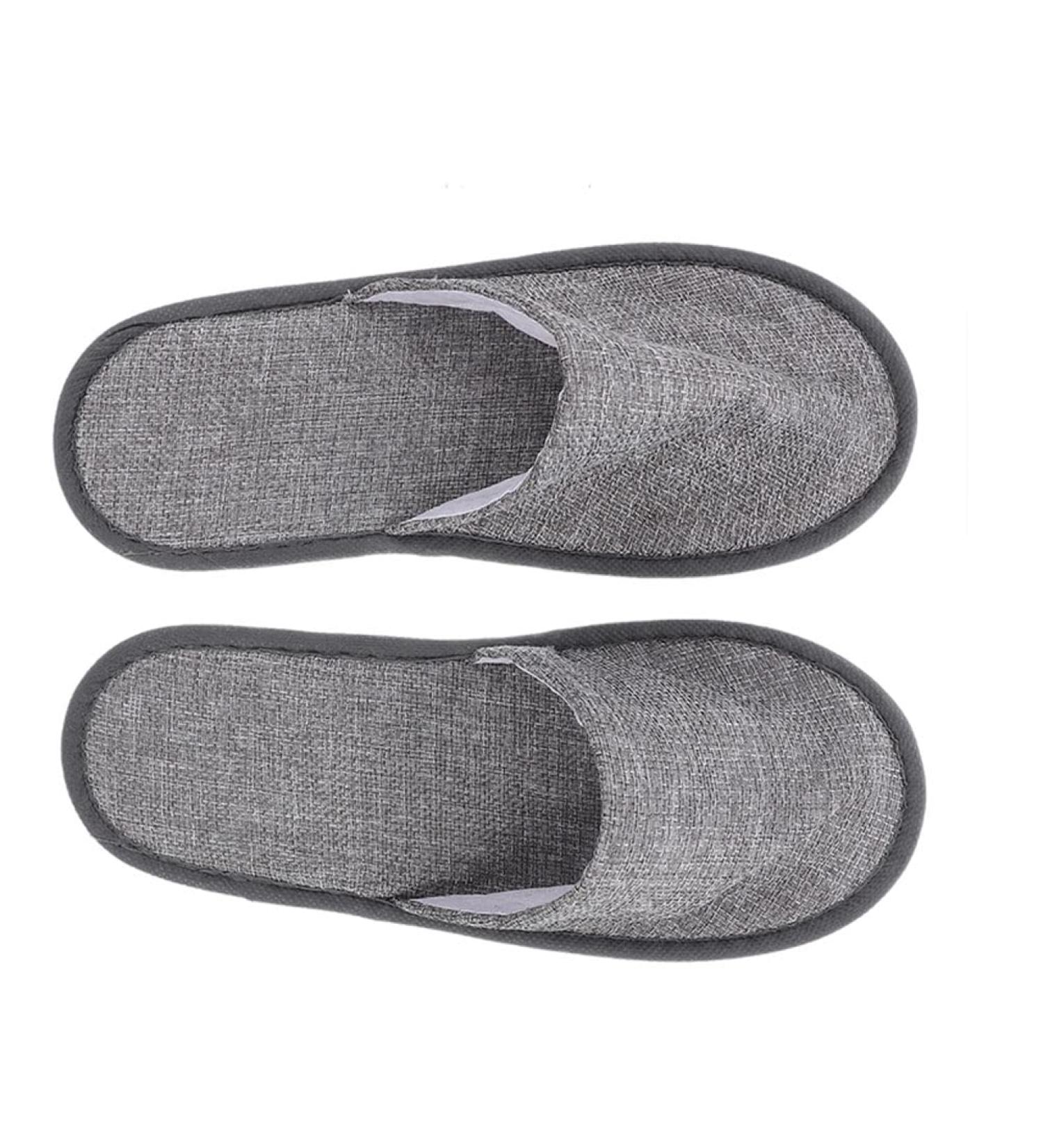 Comfy Women's Canvas Slippers - Portable Hotel Guest Shoes for Winter Travel - Buy Online on GoSupps.com