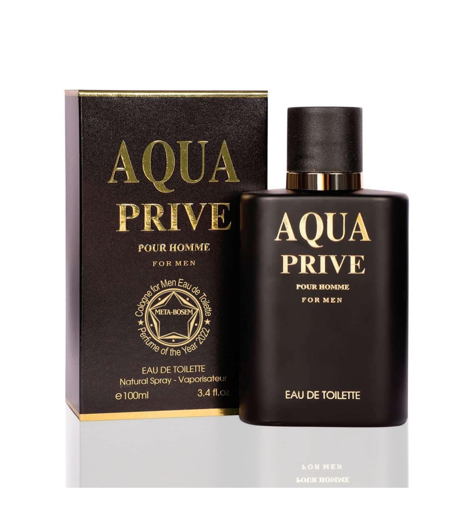 META-BOSEM Aqua Prive Men's Cologne Eau de Toilette Natural Spray - Citrus Woody Notes - Fresh Scent - Great Holiday Gift - for All Day Use - a Classic Bottle 3.4 Fluid Ounce/100Ml Aqua Prive 3.4 Fl Oz (Pack of 1) - Buy Online on GoSupps.com