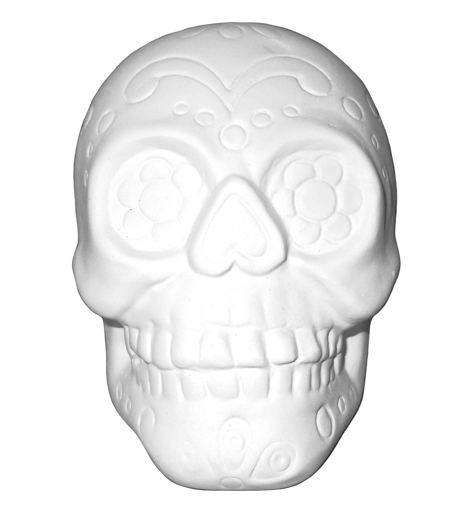 Pain Your Own Lovable Sugar Skull Ceramic Keepsake - Buy Online on GoSupps.com