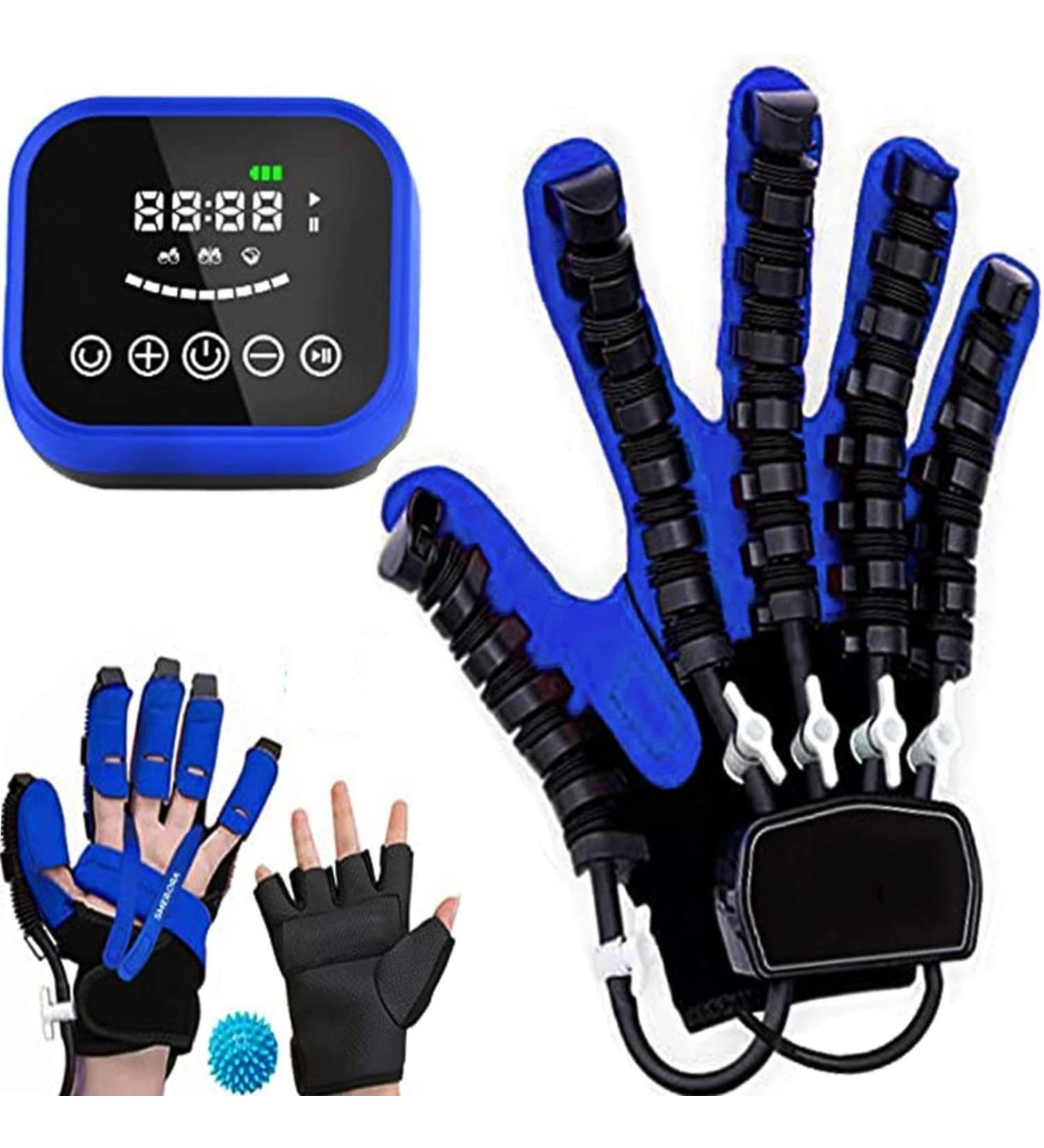 Robot Glove Hand Training Rehabilitation Hemiplegia Finger Rehabilitation Trainer Robot Gloves with Hand Dysfunction Independently Rehabilitation Training Left-XL Left X-Large - Buy Online on GoSupps.com