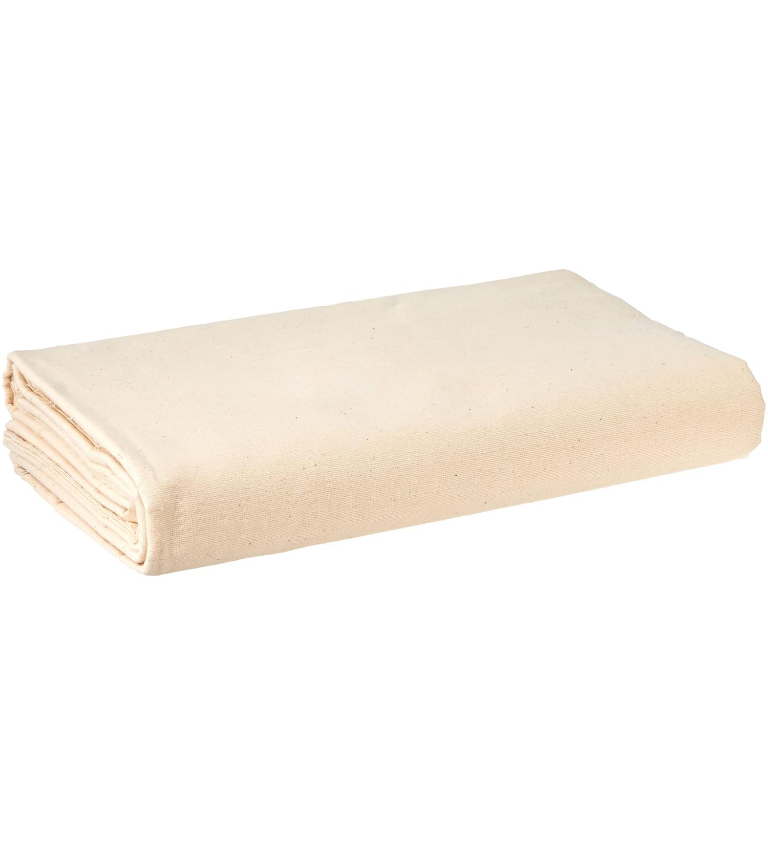 AK Trading Co. 60 Wide Natural Muslin Fabric - 100% Cotton, Unbleached | 5 Yards - Buy Online on GoSupps.com