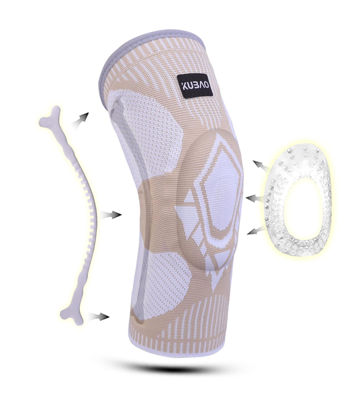 KUBAO Compression Knee Brace for Meniscus Tear Arthritis Pain Relief - XX-Large - Buy Online on GoSupps.com