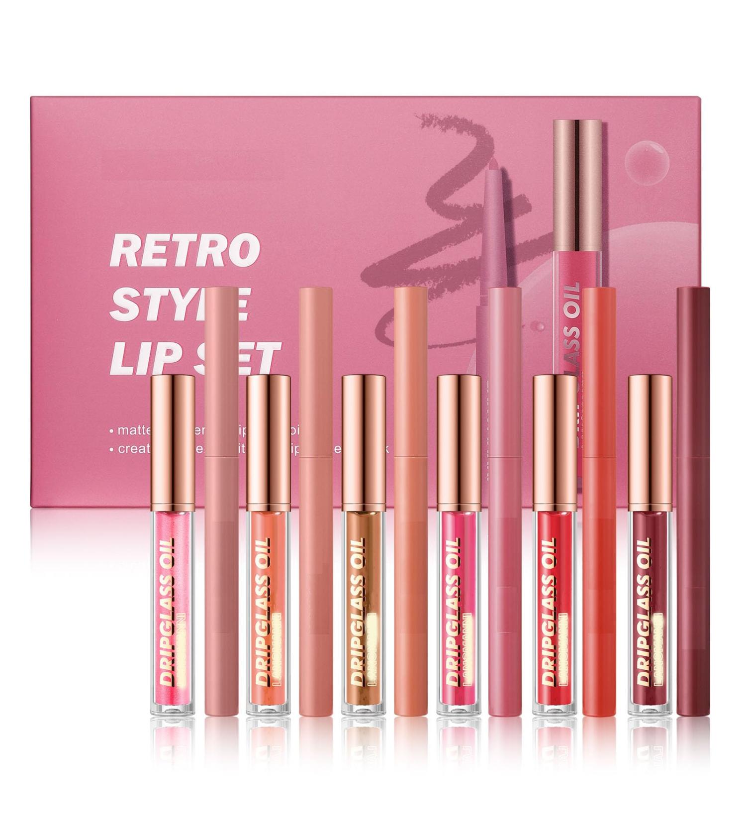 EONFAVE Matte lipstick with lip liner longlasting lip gloss - Buy Online on GoSupps.com