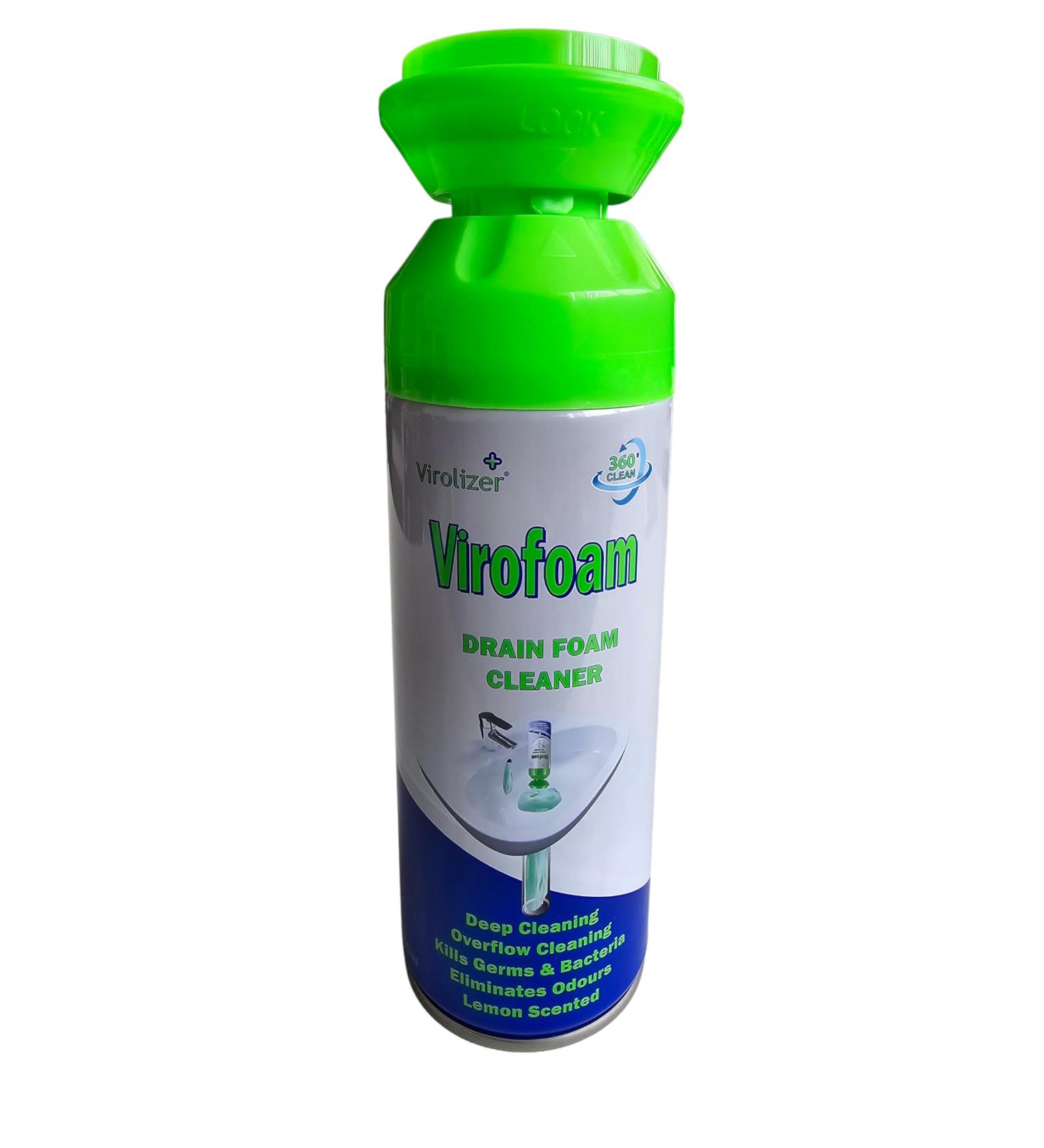 Virofoam 360 Drain and Overflow Cleaning Solution - Buy Online on GoSupps.com