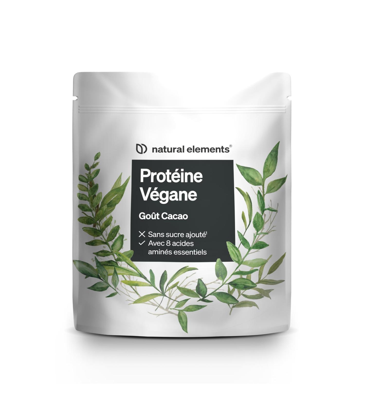 Vegan protein vegan protein powder with cocoa taste 1 kg highly dosed: 62% protein from peas sunflower and squash produced and tested in the laboratory in Germany - Buy Online on GoSupps.com