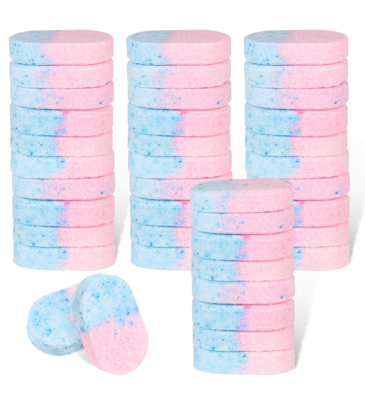 Xinjieda 40 Pcs Floor Cleaning Sheet Multifunctional Floor Cleaning Slice Antibacterial Floor Cleaner Scent Soluble Cleaner Tablets Deodorization Effervescent Tablets Concentrated Cleaning Tablets Powder Blue 40 - Buy Online on GoSupps.com