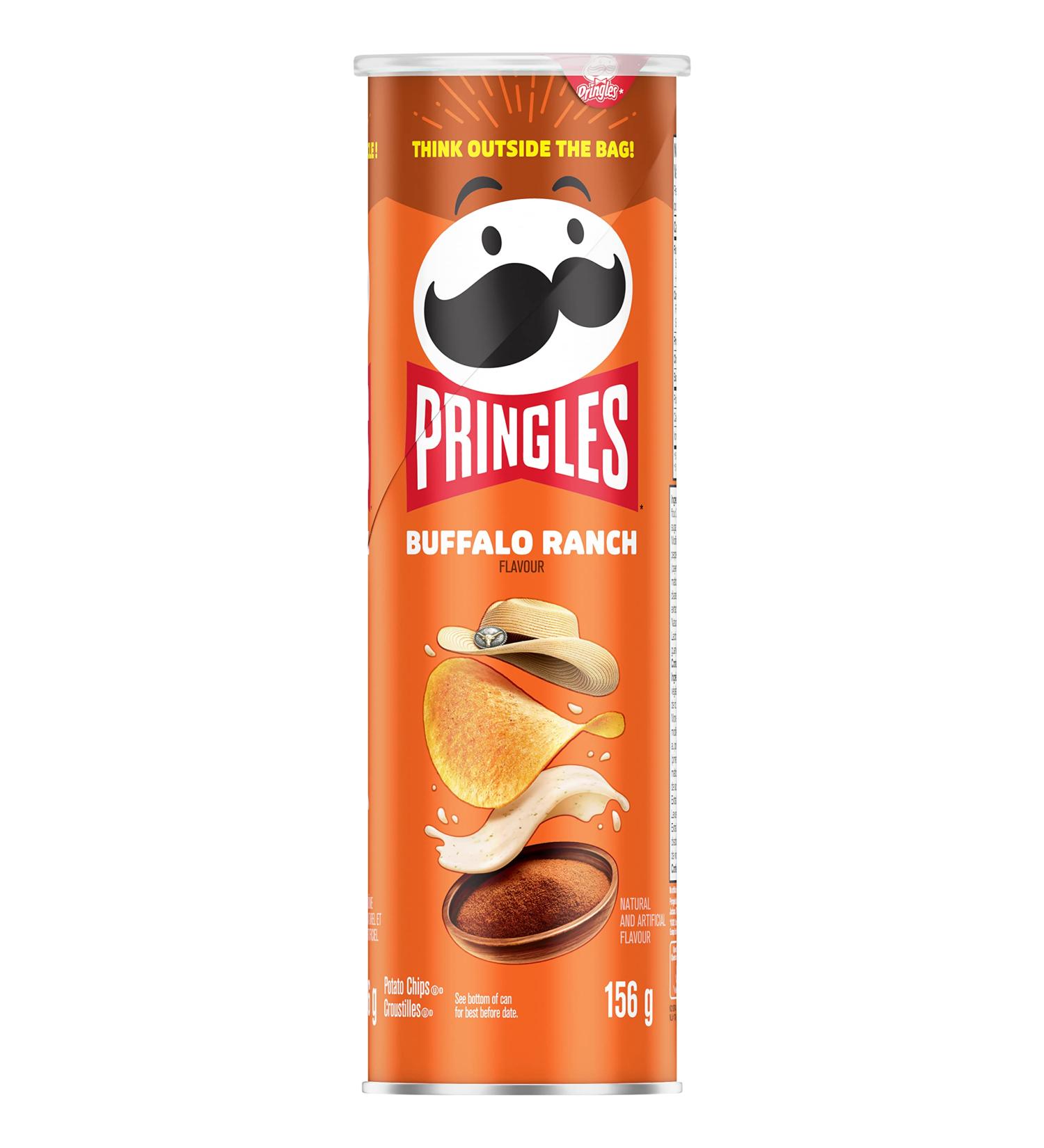 Pringles Buffalo Ranch Chips 156g Buffalo Ranch 156 g (Pack of 1) - Buy Online on GoSupps.com