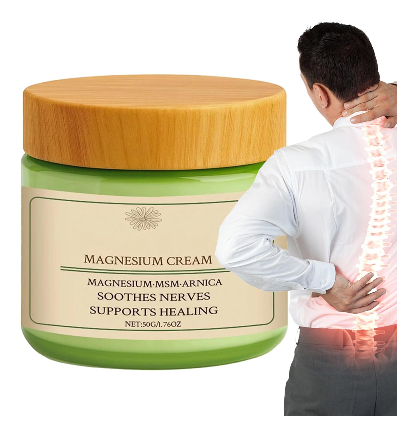 Joint Cream | Fast-Absorbing Non-Greasy Balsam 50g | Muscle Cream - For men and adults feet and ankles daily comfort elderly care and relaxation - Buy Online on GoSupps.com