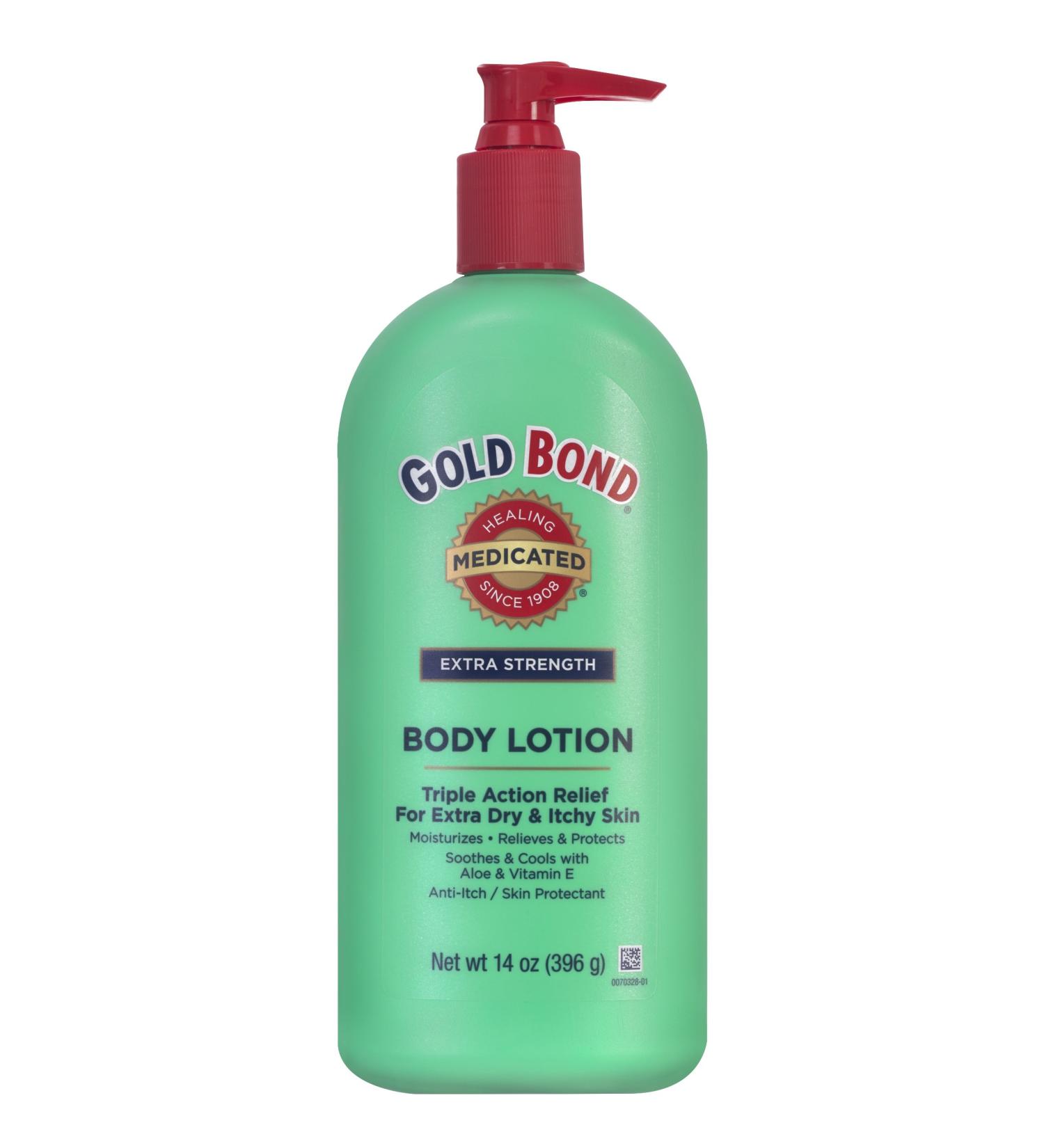 Gold Bond Medicated Extra Strength Body Lotion 14oz (Pack of 3) - Buy Online on GoSupps.com
