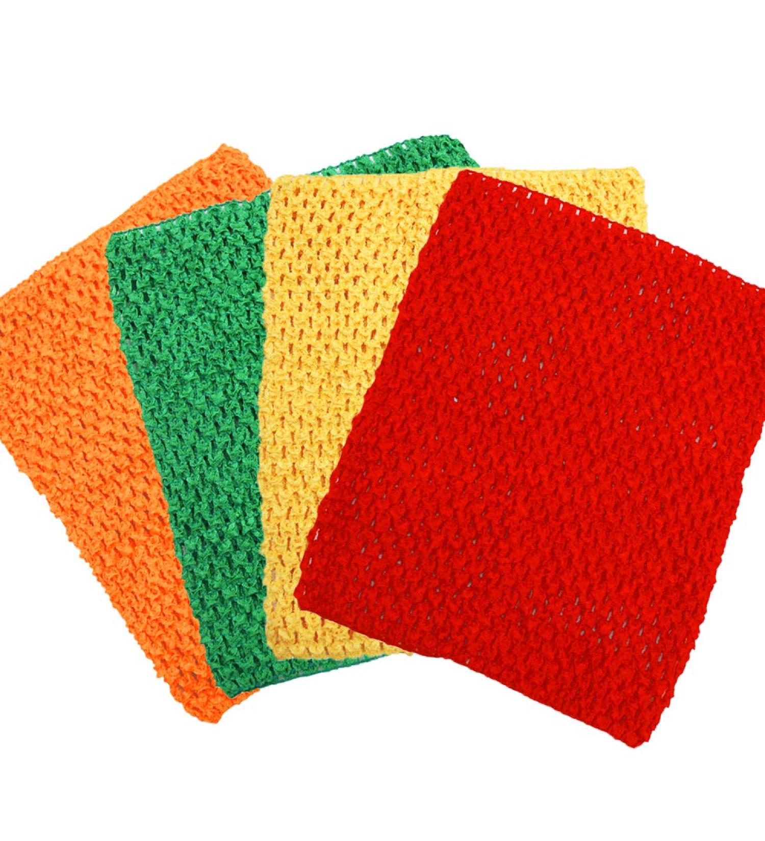 Sparkle 4pcs Crochet Tube Top & Tutu Infant Dress Set | Baby Girls Skirt Pettiskirt | Mix-Color Shades | 8x10 & 20x25cm - Buy Online on GoSupps.com