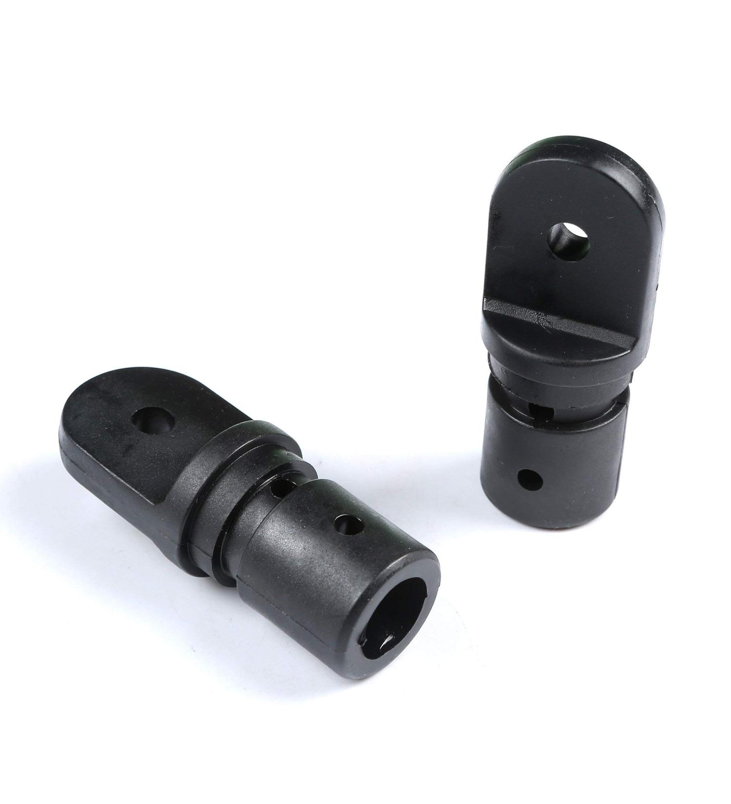 Mxeol Bimini Top Fittings Eye End Caps - Black Nylon (Pair) - Buy Online on GoSupps.com