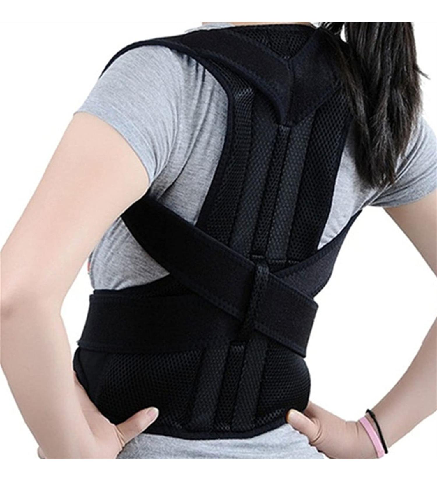 Posture Corrector Back Brace Lumbar Support Belt for Men and Women - Adjustable Waist Trimmer Straps for Clavicle Support Neck Back and Shoulder (Size : X-Large) (X) - Buy Online on GoSupps.com