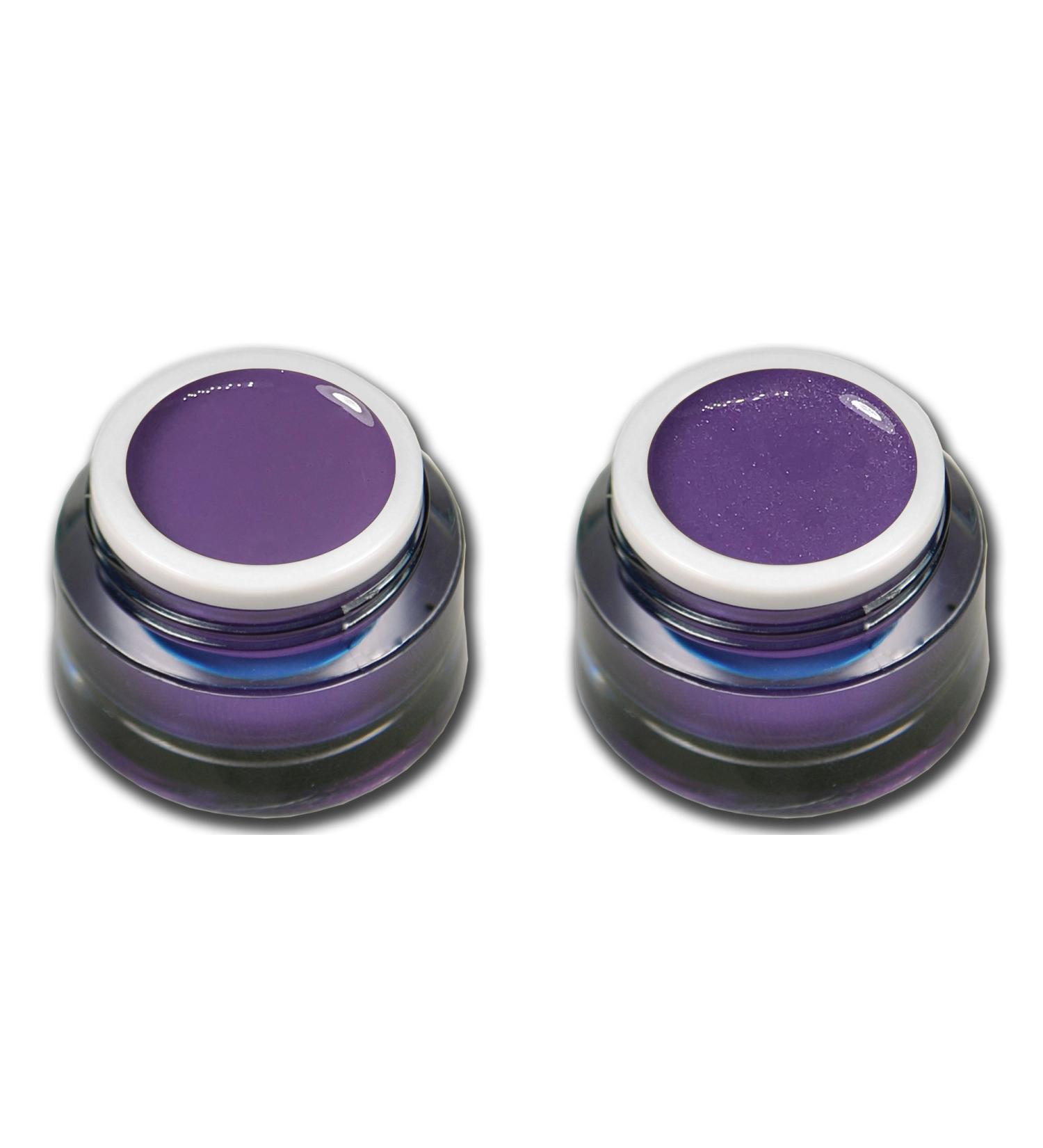 Buy 2x 5ml Ultra Violet Color Gel Metallic Set - Premium Color of the Year 2018 | RM Beautynails - International Shipping Available - Buy Online on GoSupps.com
