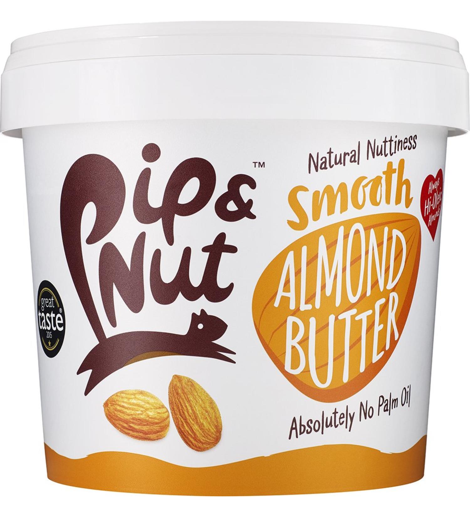 Pip & Nut Smooth Almond Butter 1kg - Buy Online on GoSupps.com