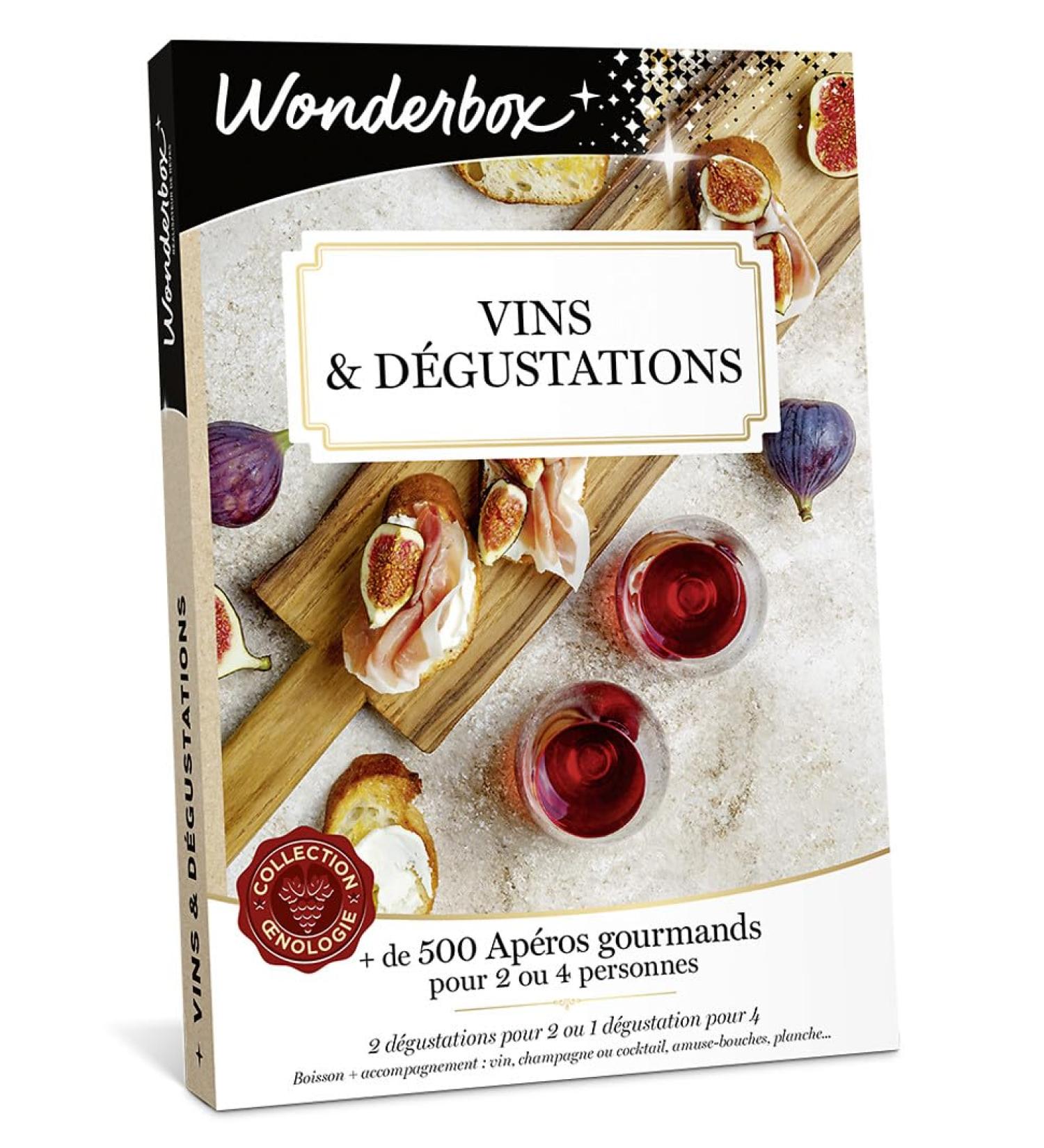 WONDERBOX - Vins & D gustations - Coffret Cadeau - Id e Cadeau Gastronomie - Buy Online on GoSupps.com