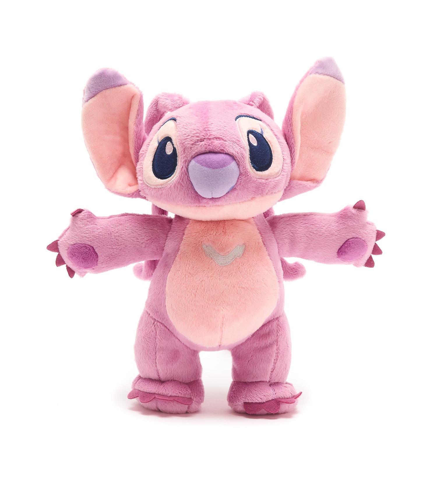 Disney Store Official Angel Standing Medium Soft Toy 28cm - Lilo & Stitch Plush Cuddly Character | Embroidered Details, Super Soft Fabric | Ages 0 - Buy Online on GoSupps.com