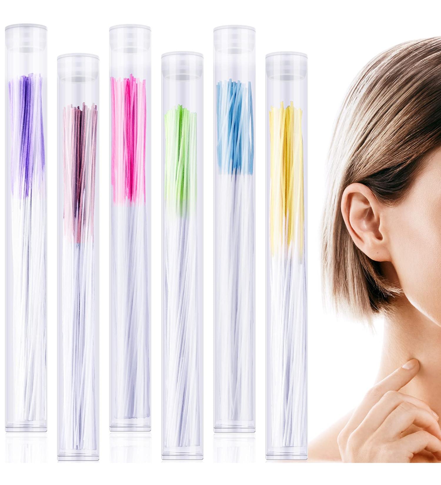 420 Pcs Disposable Earrings Hole Cleaner Floss - Piercing Aftercare & Odor Removal Tool for Men, Women, Girls - 6 Boxes - Buy Online on GoSupps.com