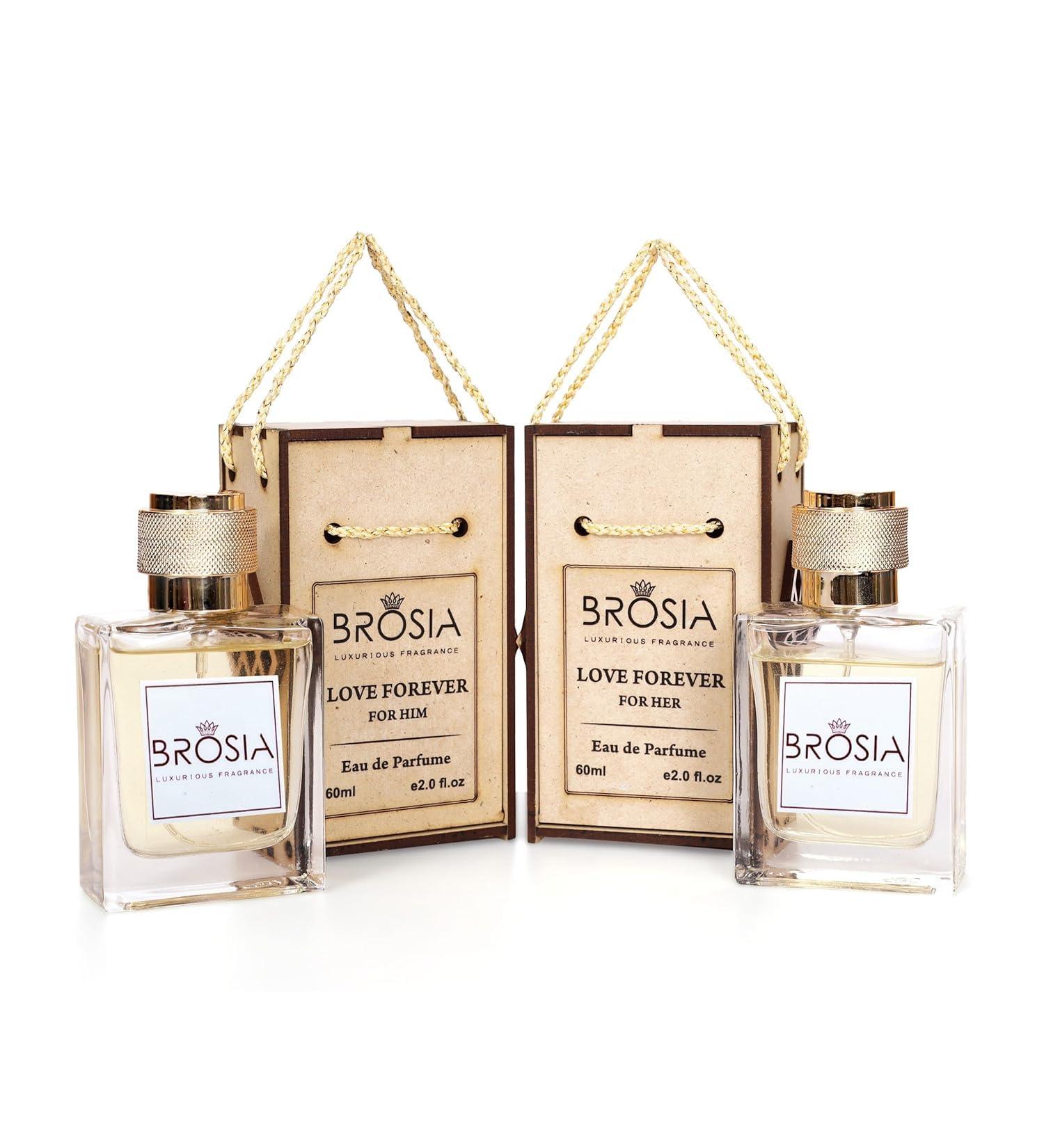 DJ Love Forever for Him and Her Luxurious Perfume (Gift Set 2 x 60ml) for Men and Women | Eau De Parfume | | Perfectly Loved Gift & Long Lasting | | Made - Buy Online on GoSupps.com