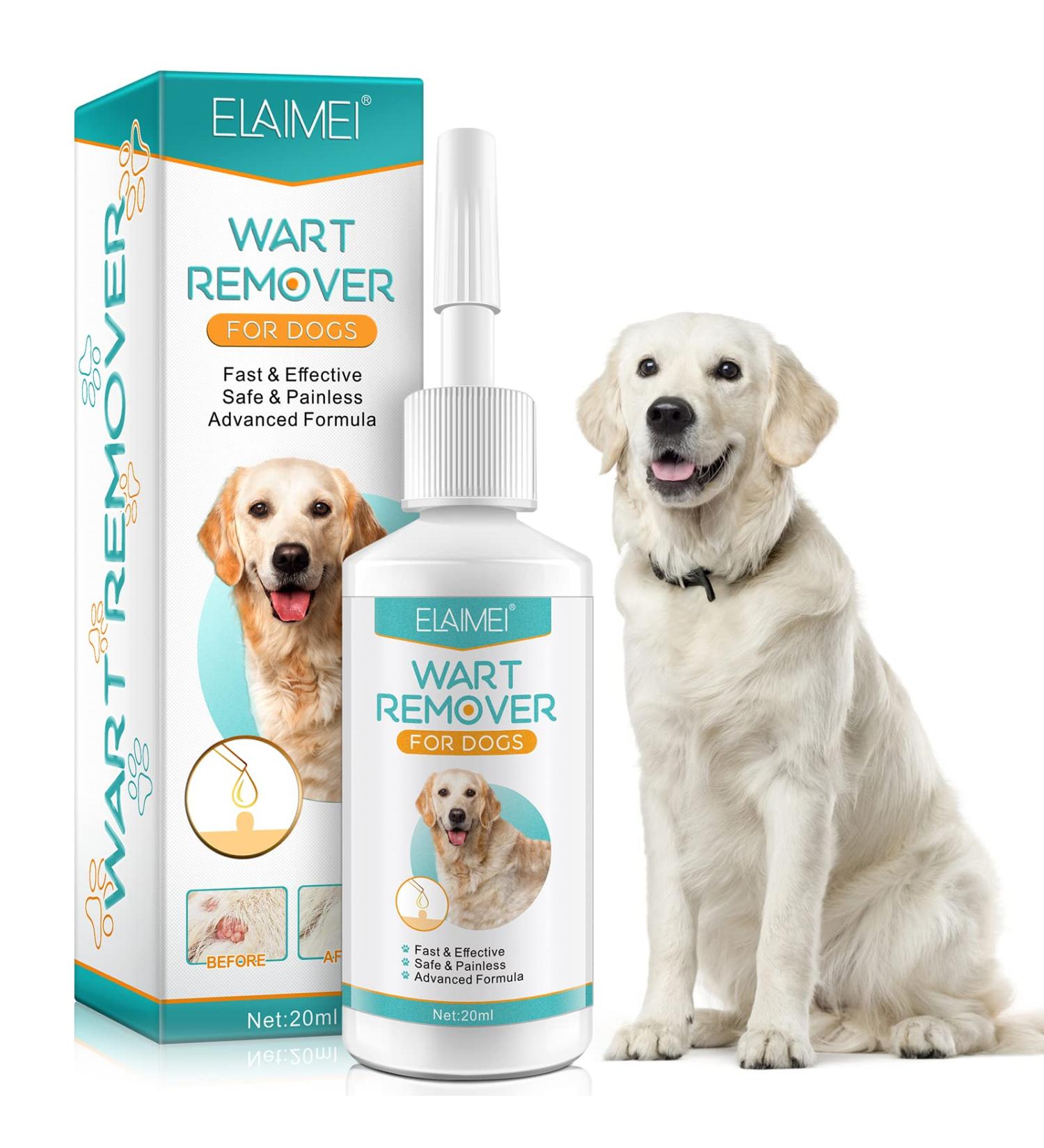 Dog Wart Remover Dog Wart Removal Treatment Dogs Skin Tag Remover Liquid Easily Eliminates Dog Warts & Skin Tag - Buy Online on GoSupps.com