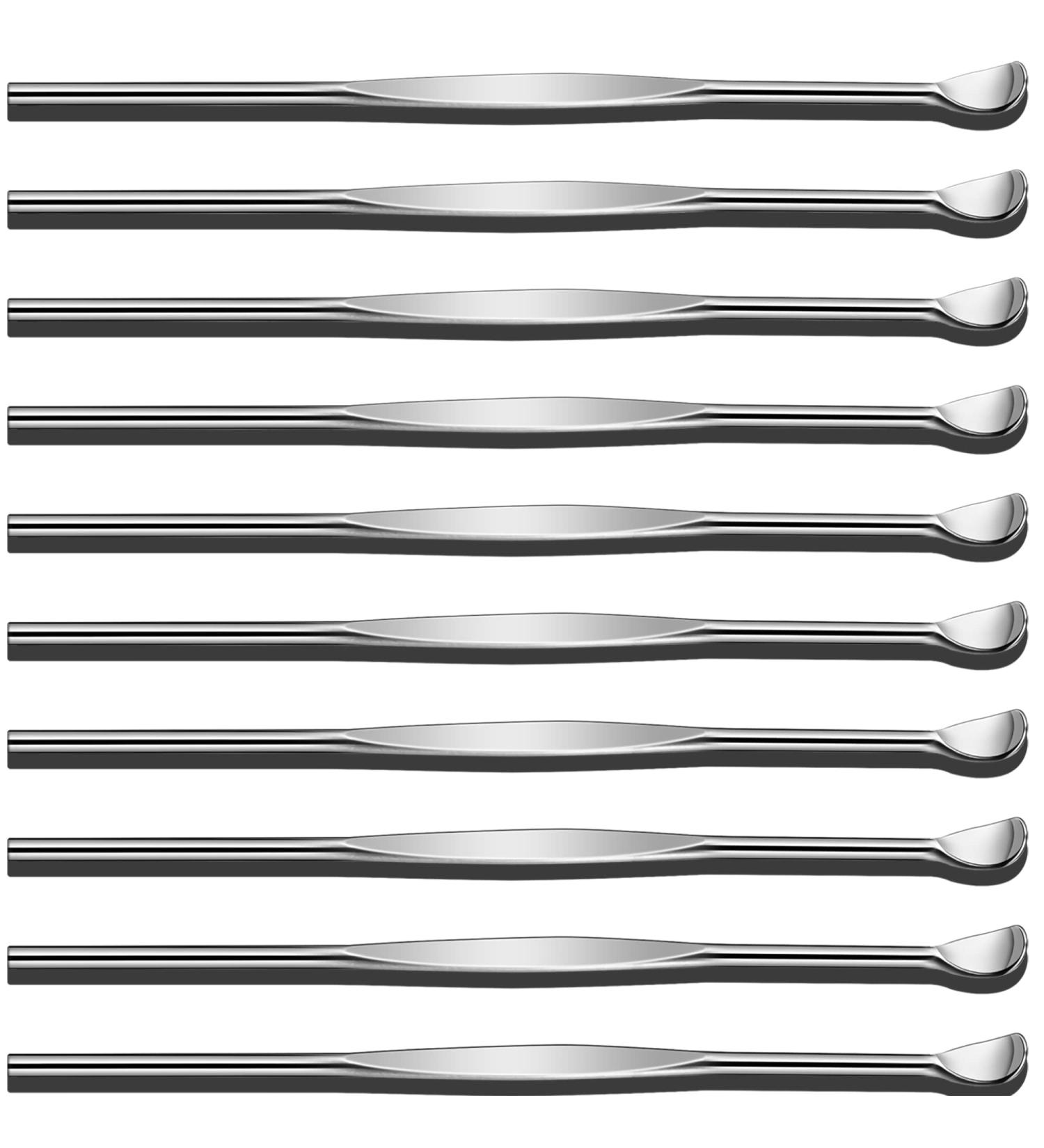 10-Piece Stainless Steel Ear Pick Set for Earwax Removal and Ear Cleaning - Buy Online on GoSupps.com