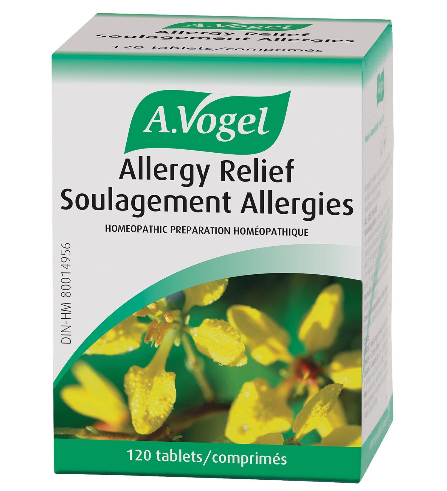 A.Vogel Pollinosan Tablets 120 ct - Natural Allergy Relief Formula - Buy Online on GoSupps.com
