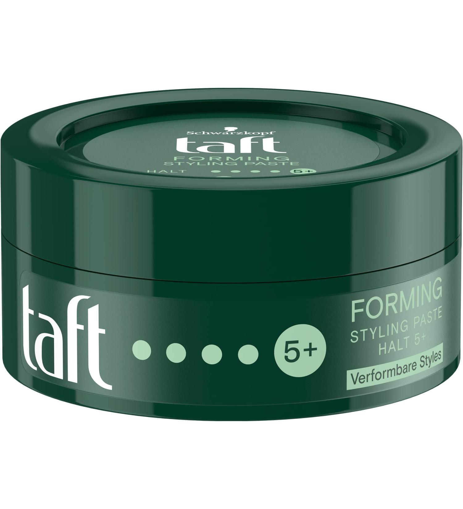TAft Forming Styling Paste with Hold Level 5+ (75 ml) Hair Paste for Textured Styles with Undone Look Controls Hairstyle for up to 24 Hours - Buy Online on GoSupps.com