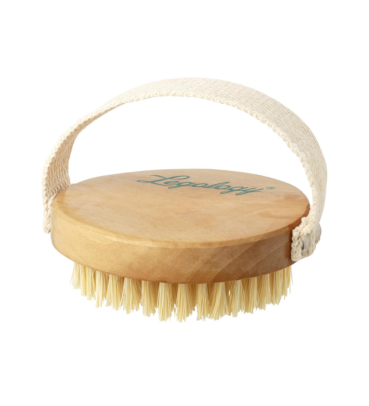 Legology Premium Natural Exfoliating Body Brush for Skin Detox & Cellulite - Lymph-Lite Boom Brush - Buy Online on GoSupps.com
