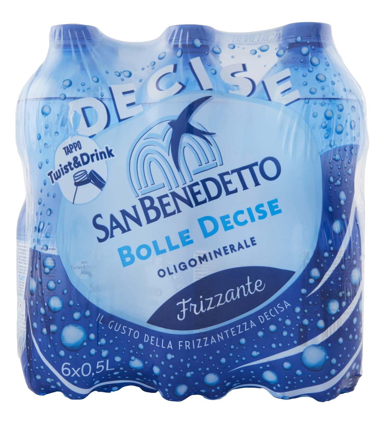 san benedetto-eau min rale p tillante 0.5 l (paquet de 6) - Buy Online on GoSupps.com