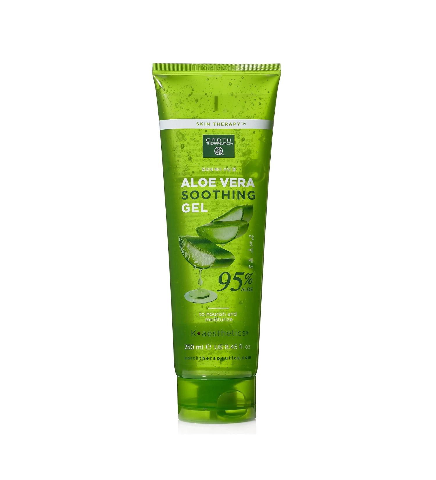 Buy Earth Therapeutics Aloe Vera Soothing Gel (8.45 oz) - Soothing Relief for Skin International Shipping Available - Buy Online on GoSupps.com