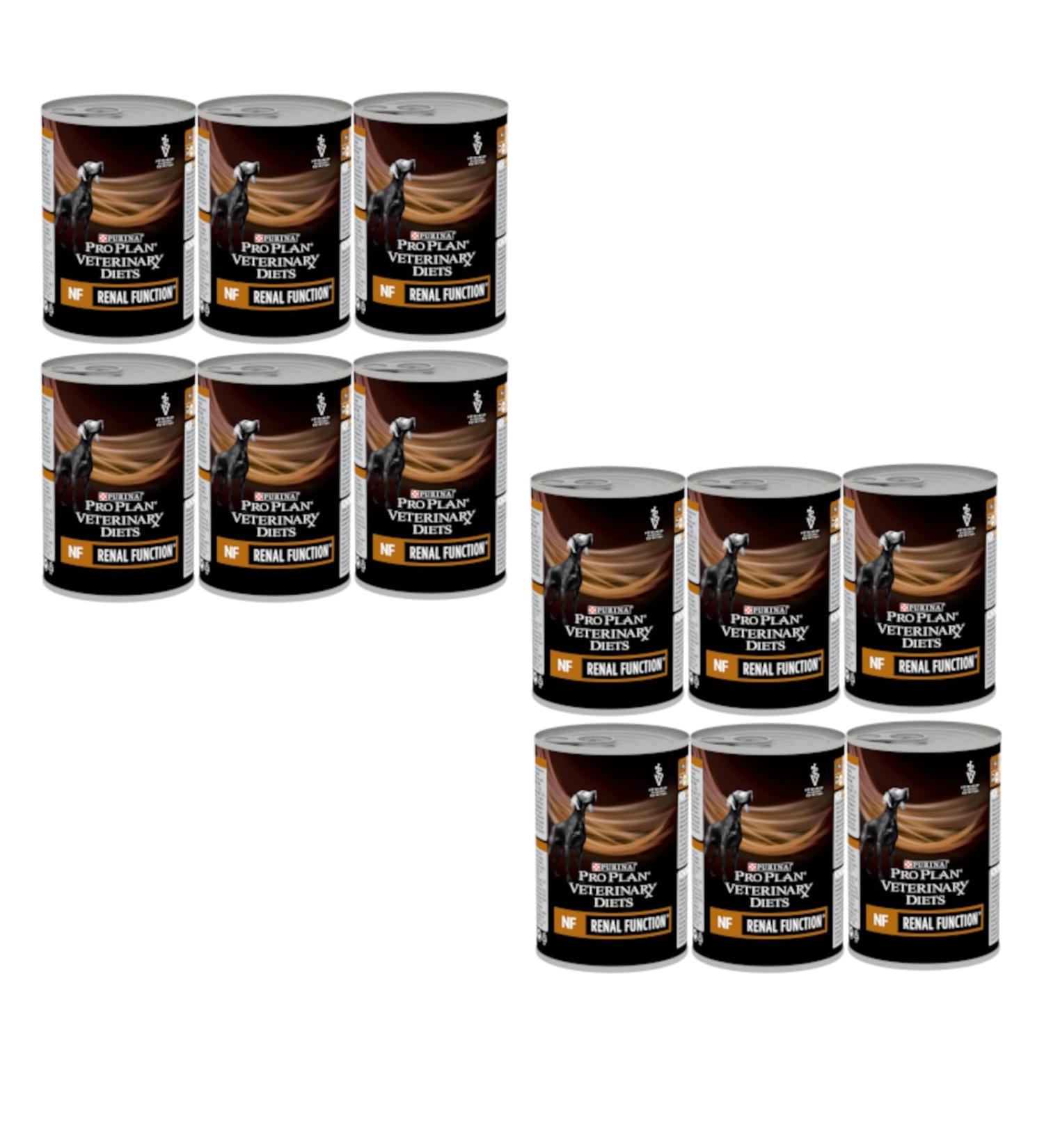 Purina PRO PLAN VETERINARY DIETS NF Renal Function Mousse | 12 x 400 g | Dietetic food for dogs with chronic renal failure | Low phosphorus content - Buy Online on GoSupps.com