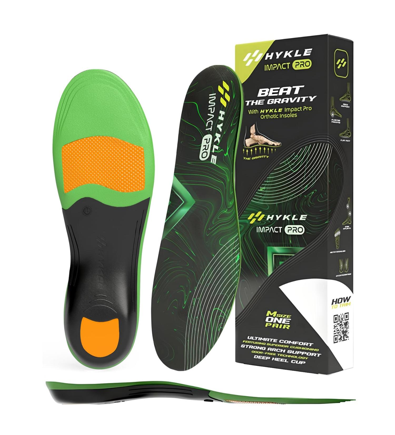 Premium Orthotics Insoles for Plantar Fasciitis Relief | Arch Support for Men & Women | Pain Relief for Overpronation & Shin Splints - Buy Online on GoSupps.com