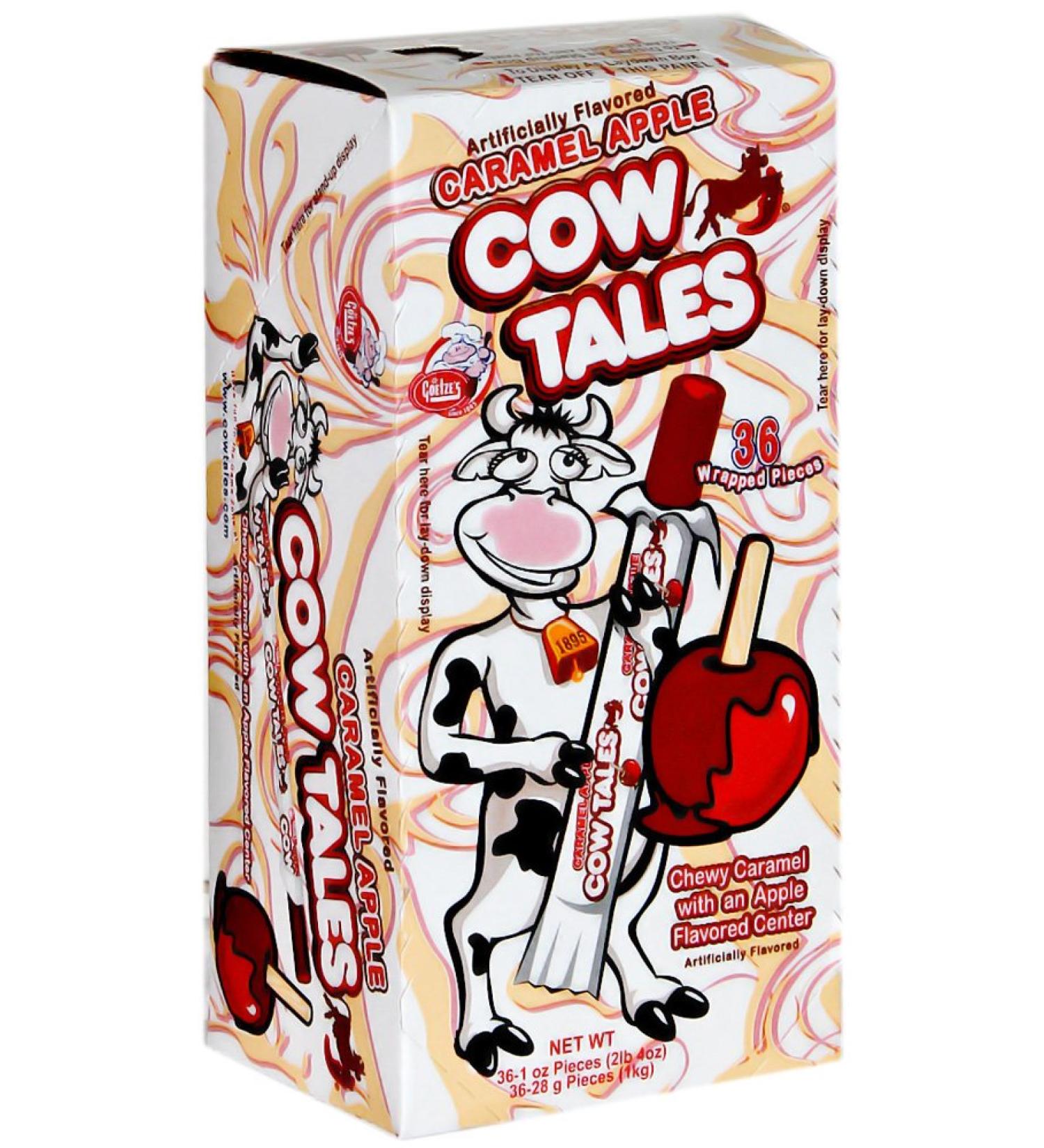Goetze Cow Tales - Caramel Apple Flavor 36ct.