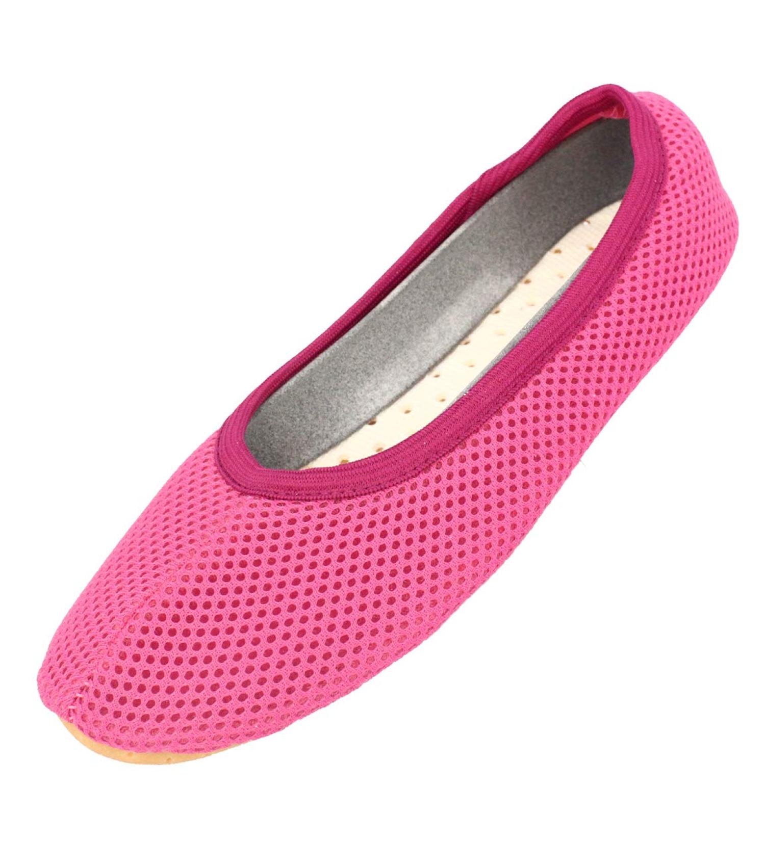 Beck Unisex Airbecks Gymnastics Shoes - Stylish Black & Pink Size 38 EU | Shop Internationally - Buy Online on GoSupps.com