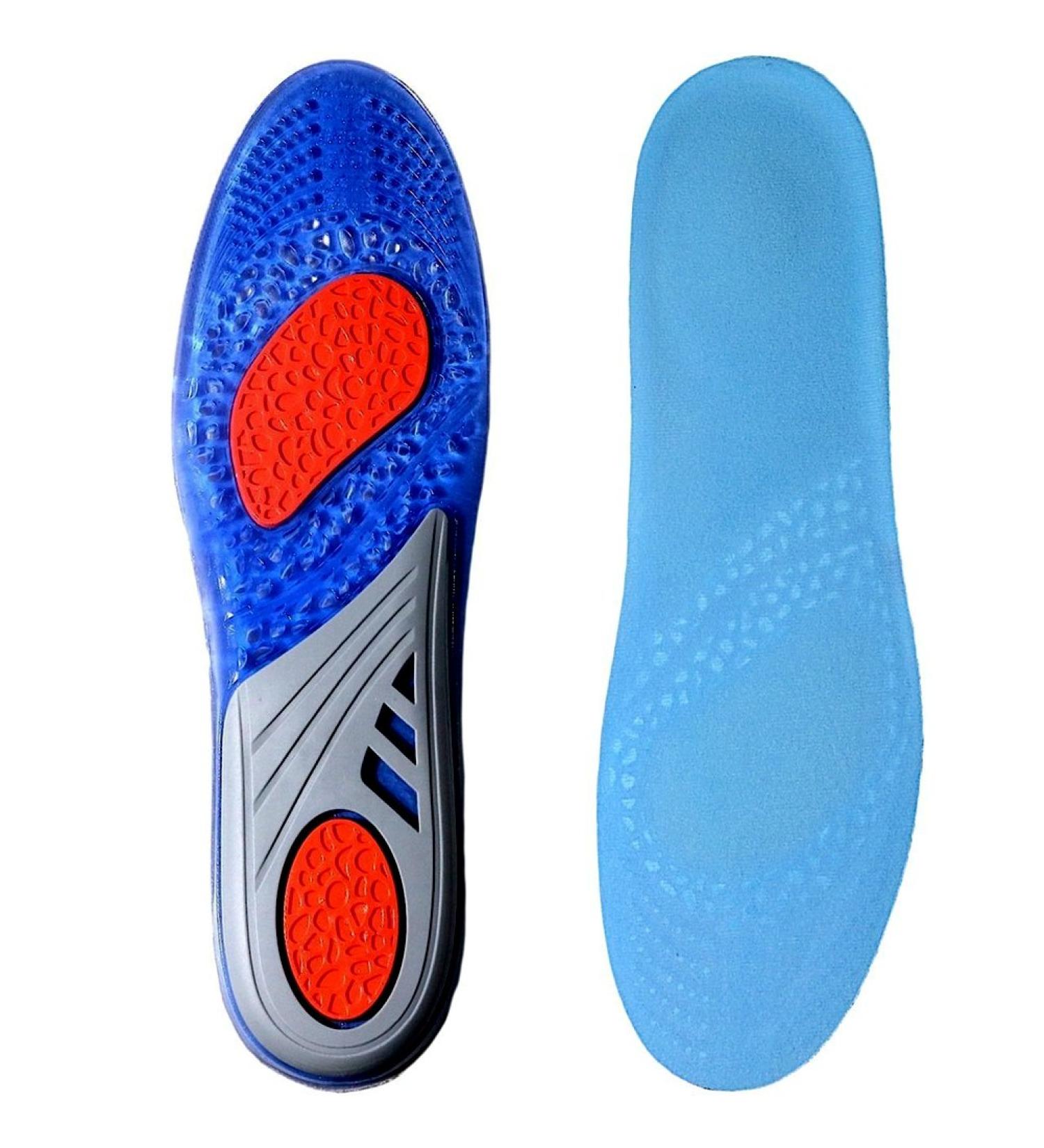 Gel Sport Comfort Insoles - Ultimate Relief for Foot Pain Heel Spur & Fasciitis | Perfect for Running & Daily Use - Buy Online on GoSupps.com