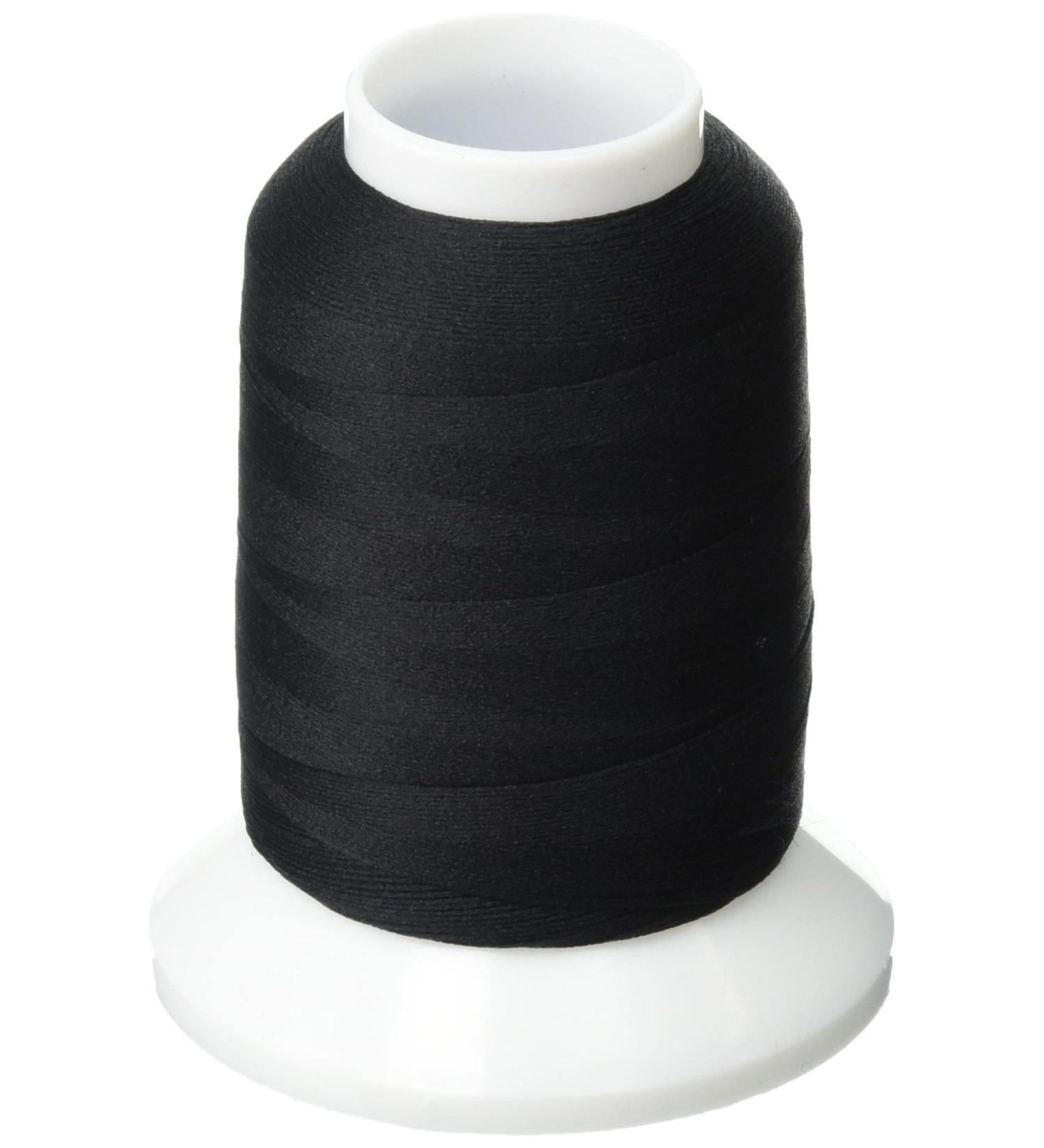 YLI 213YLIBLK Original Woolly Nylon Thread  1000m  Black