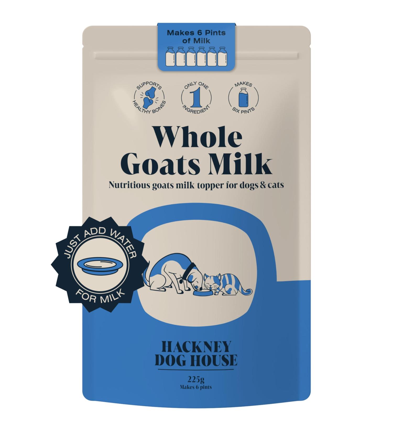 Goats Milk Powder for Dogs & Cats | Create Delicious Goats Milk | Each Pack Makes 6 Pints - Buy Online on GoSupps.com