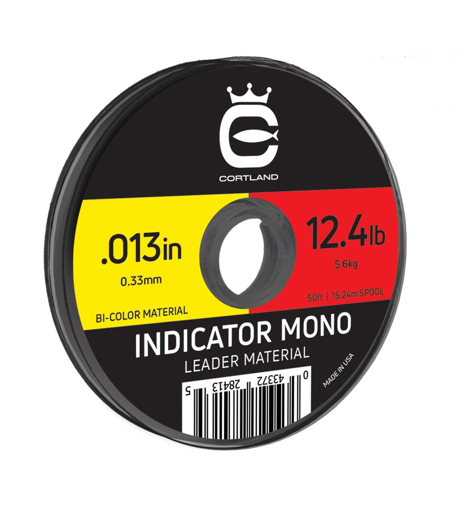 Cortland Indicator Mono Yellow/Red .009"