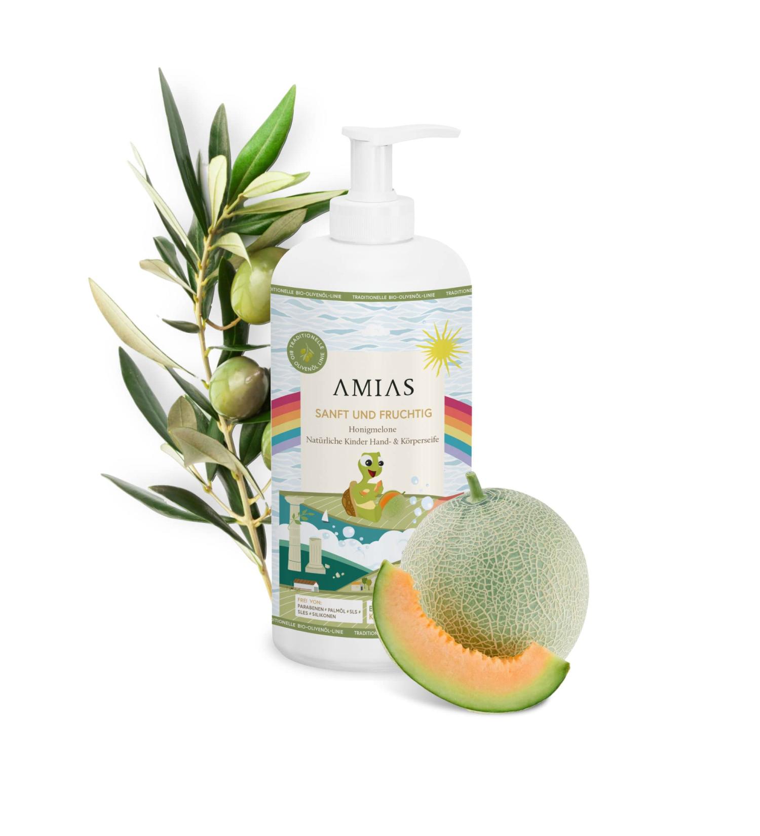 Liquid Melons Body & Hand Soap for Children 500 ml - Buy Online on GoSupps.com