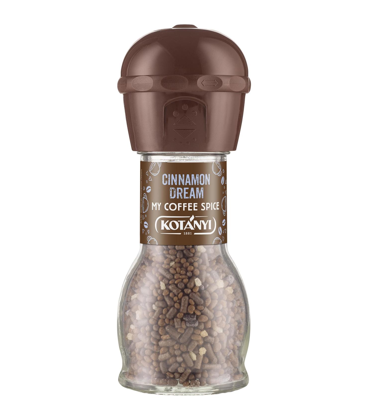 Kotanyi My Coffee Spice Cinnamon Dream - 70g Coffee Topping for Fine Cinnamon Taste | International Shipping Available - Buy Online on GoSupps.com