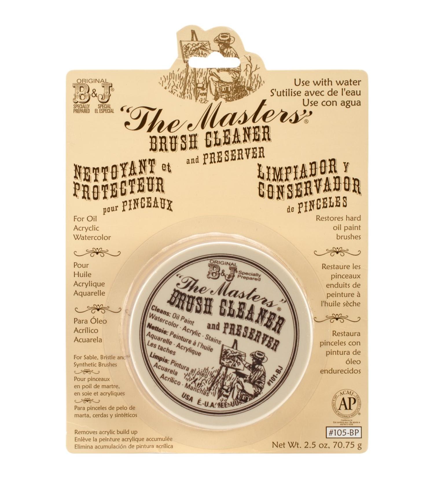 General 105-BP Pencil Masters Brush Cleaner & Preserver - 1 Pack Clear - Buy Online on GoSupps.com