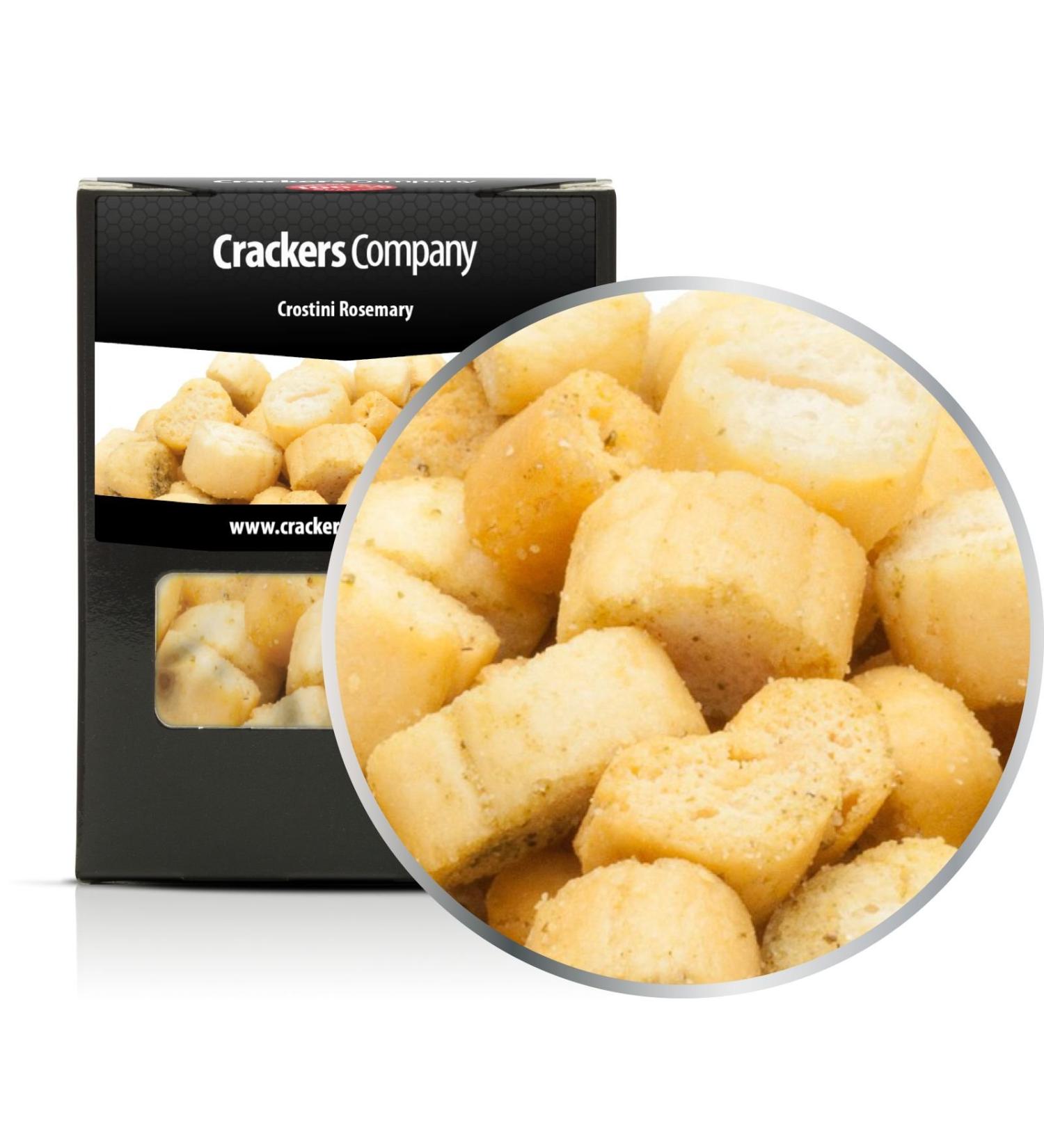 5 x 35g rosemary croutons bread cubes vegetarian vegan and lactose-free for salad soup snacks 5 x 35g in box (175g)