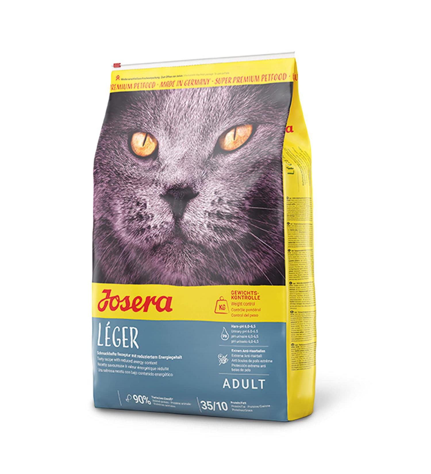 Josera L ger Cat Food 2kg - Low Fat Super Premium Dry Food for Overweight & Sterilized Cats - Buy Online on GoSupps.com