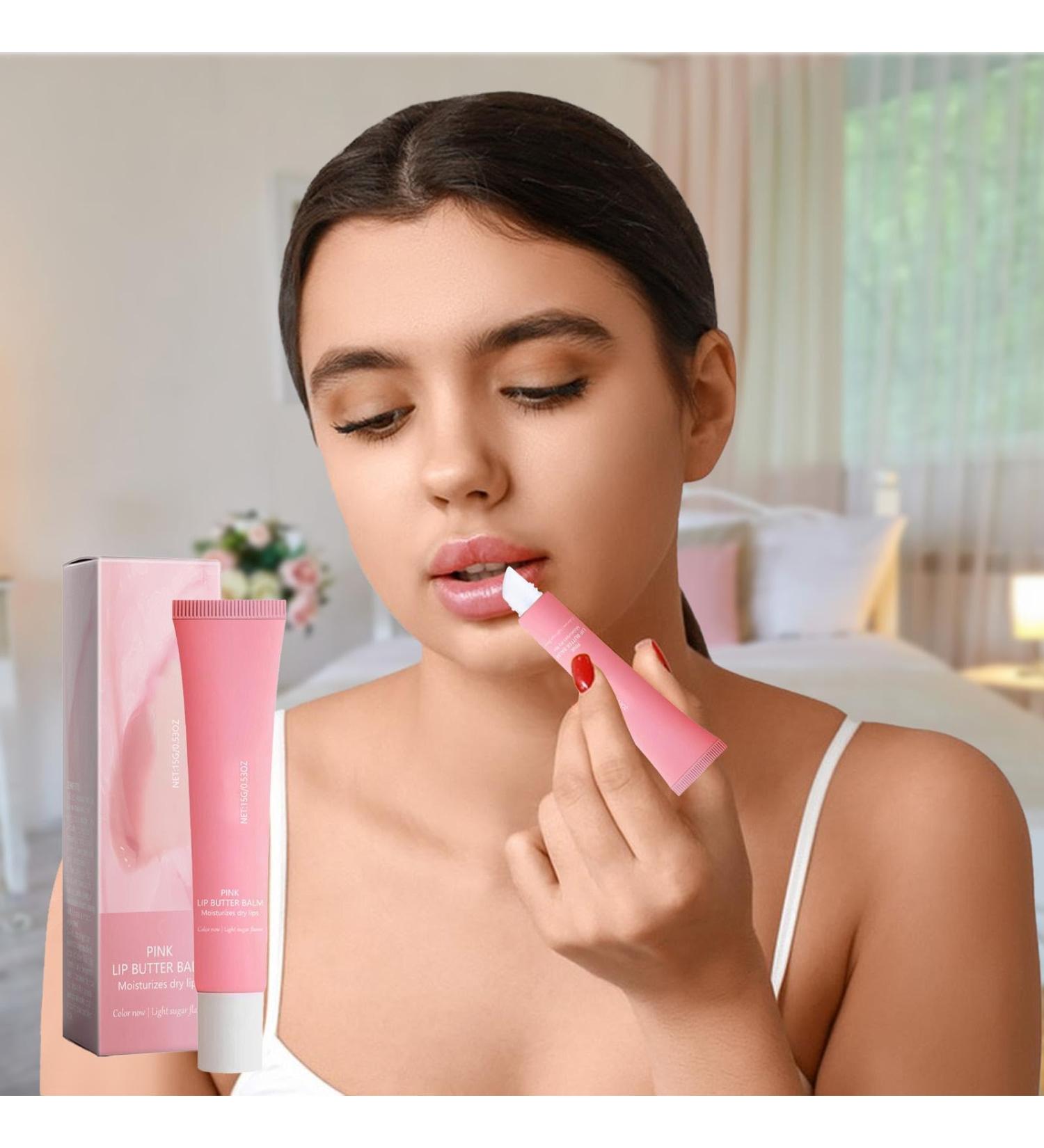 Ziennhu Moisturizing lip balm moisturizer for sore lips natural lip balm lip balm lip balm and moisturizer organic lip balm for lips Pink - Buy Online on GoSupps.com