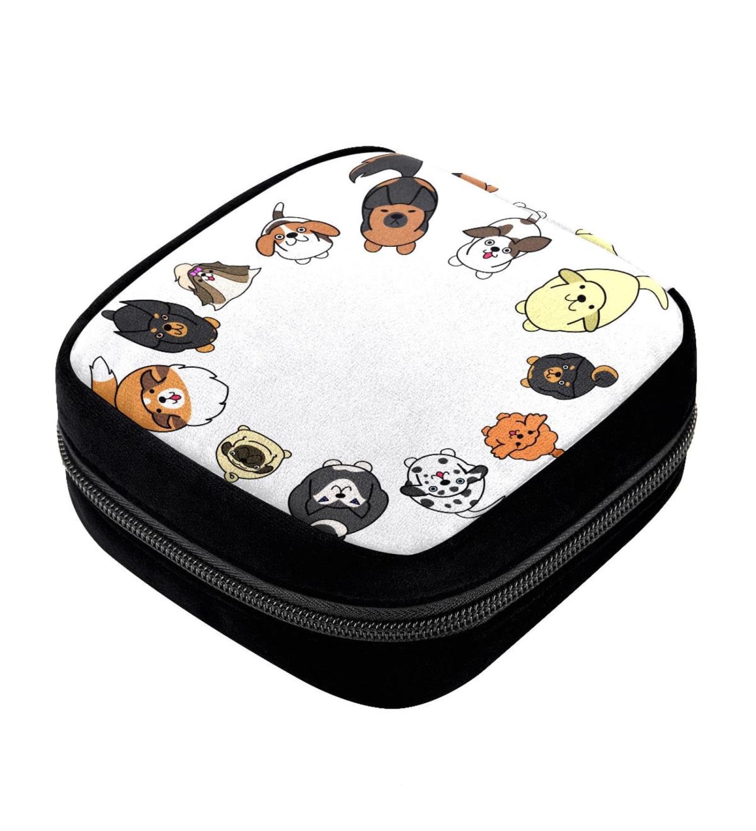 GIAPB Period Bag - Sanitary Napkin Storage & Makeup Pouch in Animal Color - Buy Online on GoSupps.com