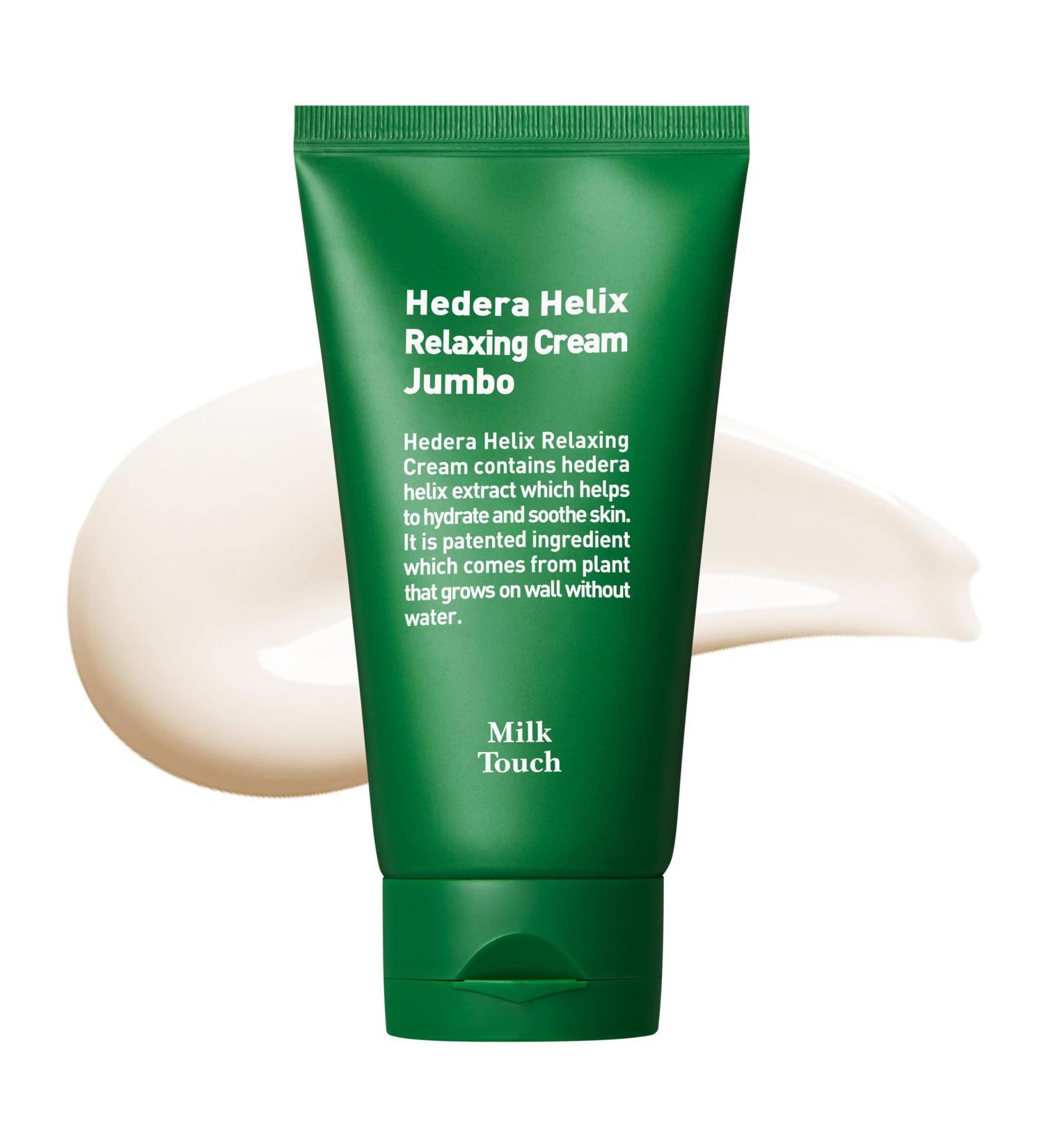 MILKTOUCH Hedera Helix Relaxing Cream Jumbo - Soothing Moisturizer for Redness-Prone Skin Hydrating Cica Extract Face Cream 3.38 oz - International Shipping Available - Buy Online on GoSupps.com